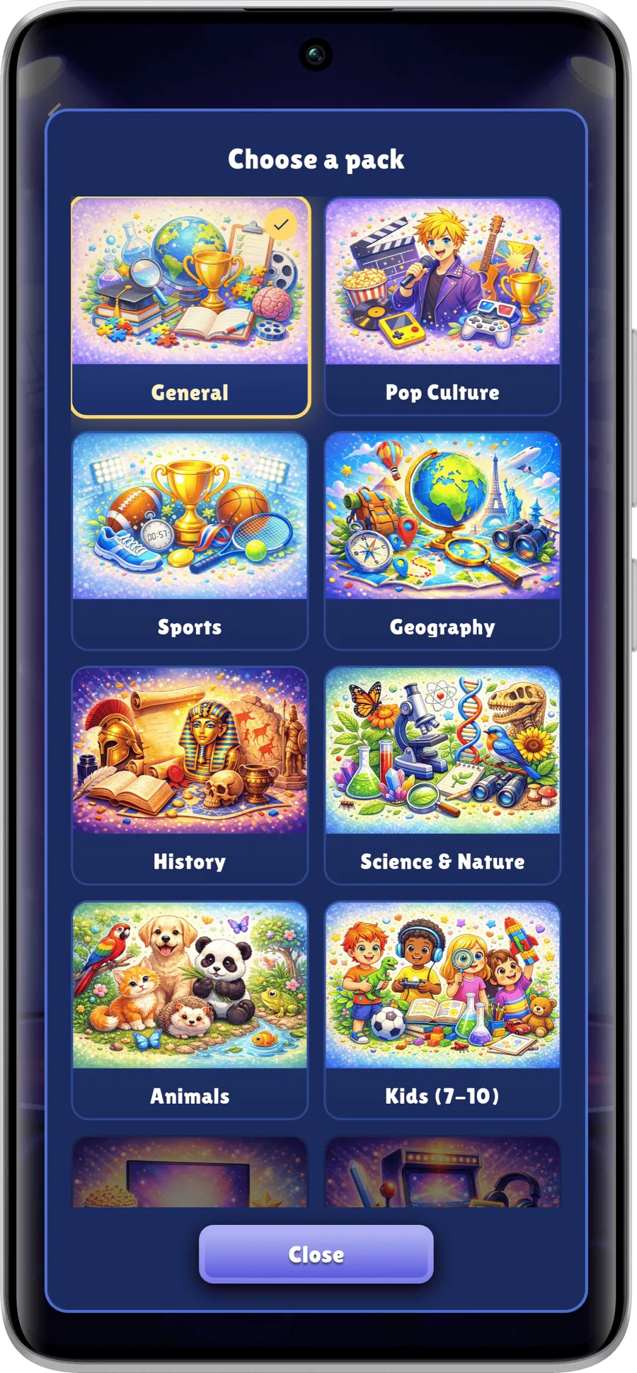 Trivia Time app preview 3